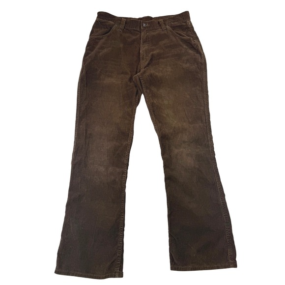 Polo Ralph Lauren Other - Vintage Polo Ralph Lauren Mens Corduroy Pants 32x30 Brown Flared Cotton Trousers